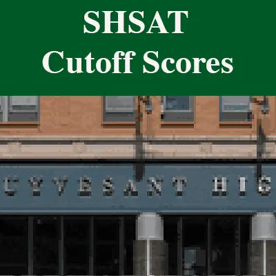 SHSAT Scores and 2019 Cutoff Scores