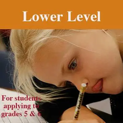 Lower Level ISEE