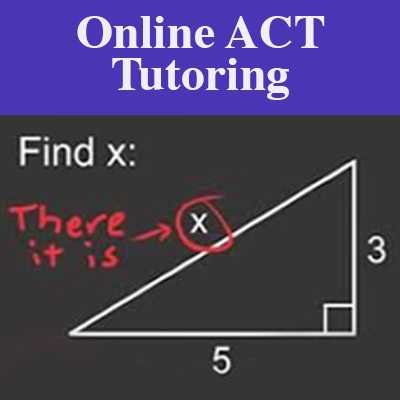 Online ACT Tutoring