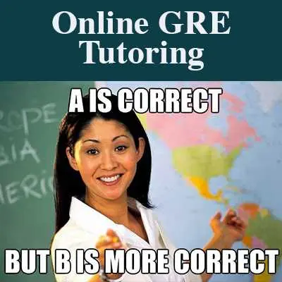 Online GRE Tutoring